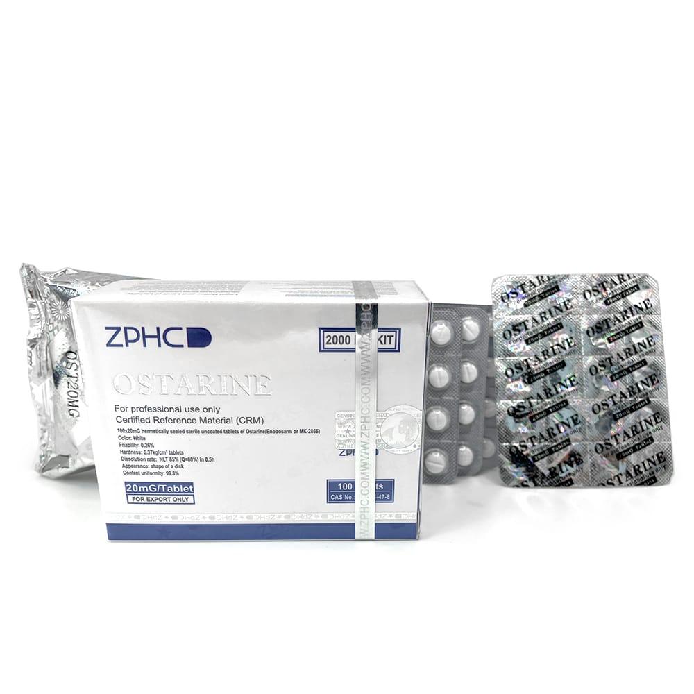 Ostarine (MK-2866) ZPHC — 20 mg (100 tablets × 20 mg)