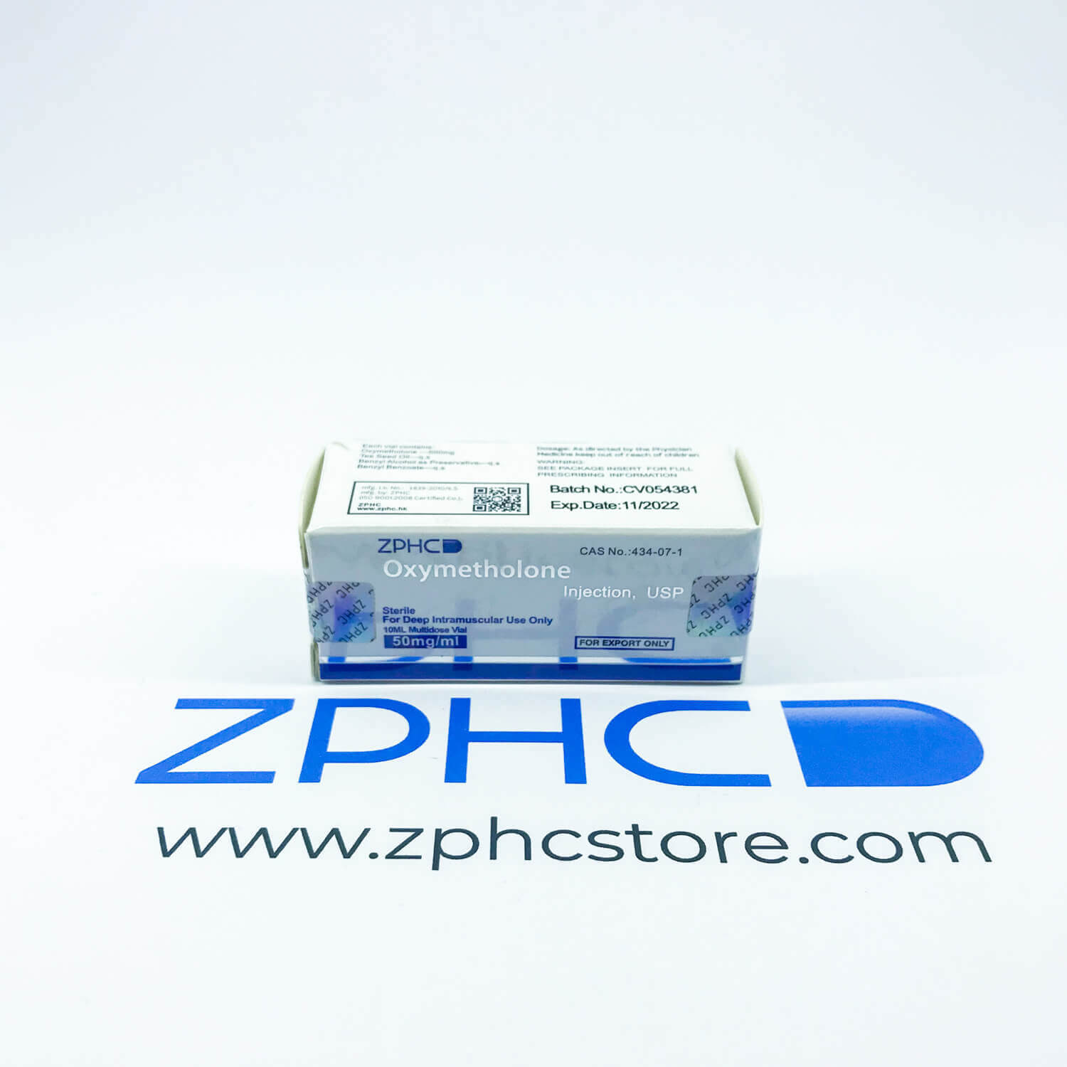 Oxymetholone Injectable 50mg/ml ZPHC