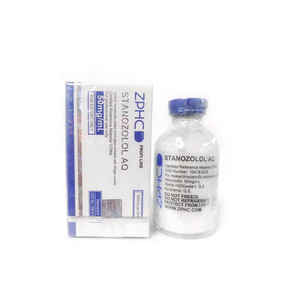 Stanozolol AQ ZPHC β 50 mg/ml (30 ml)