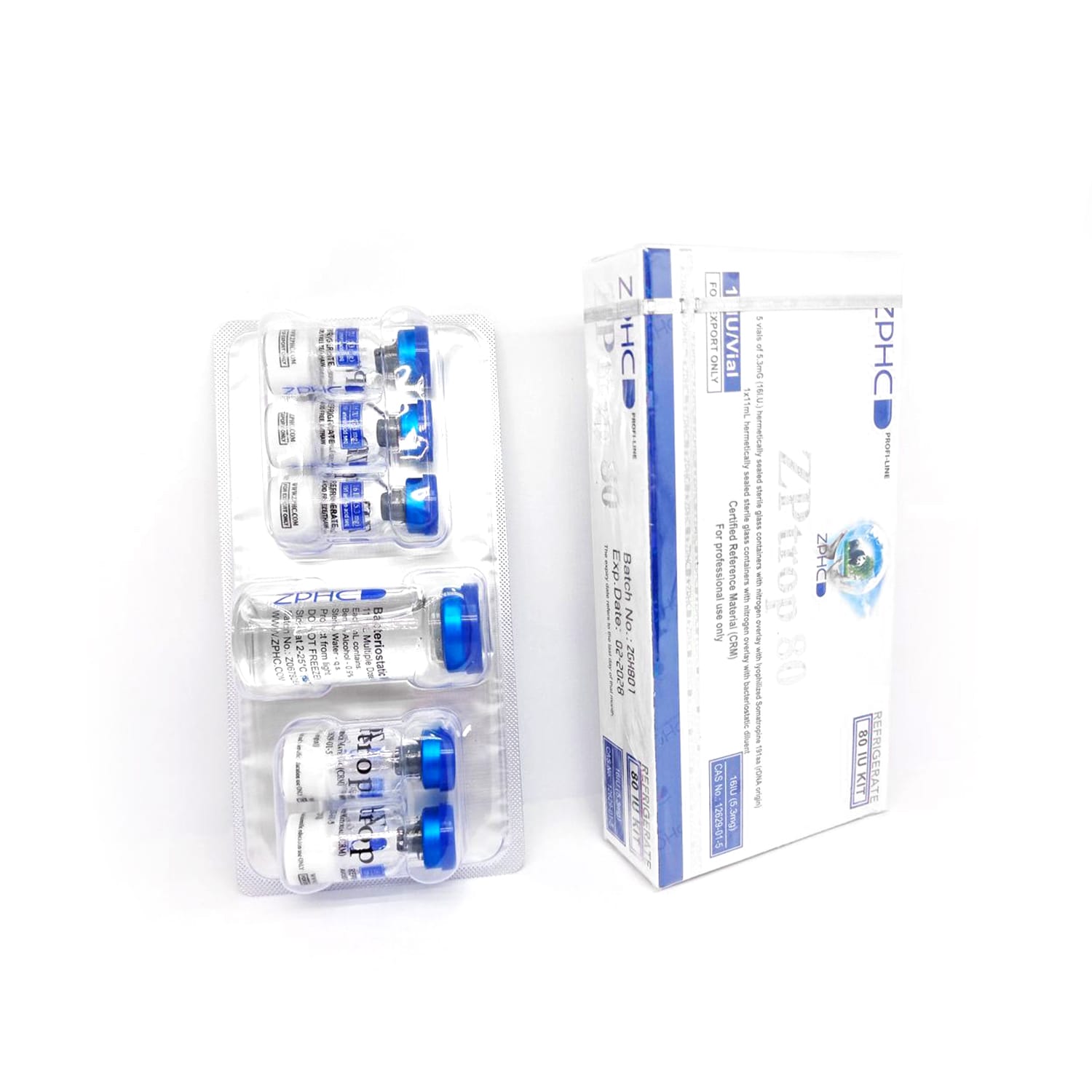 ZPtrop HGH 80iu ZPHC + Bacteriostatic Water