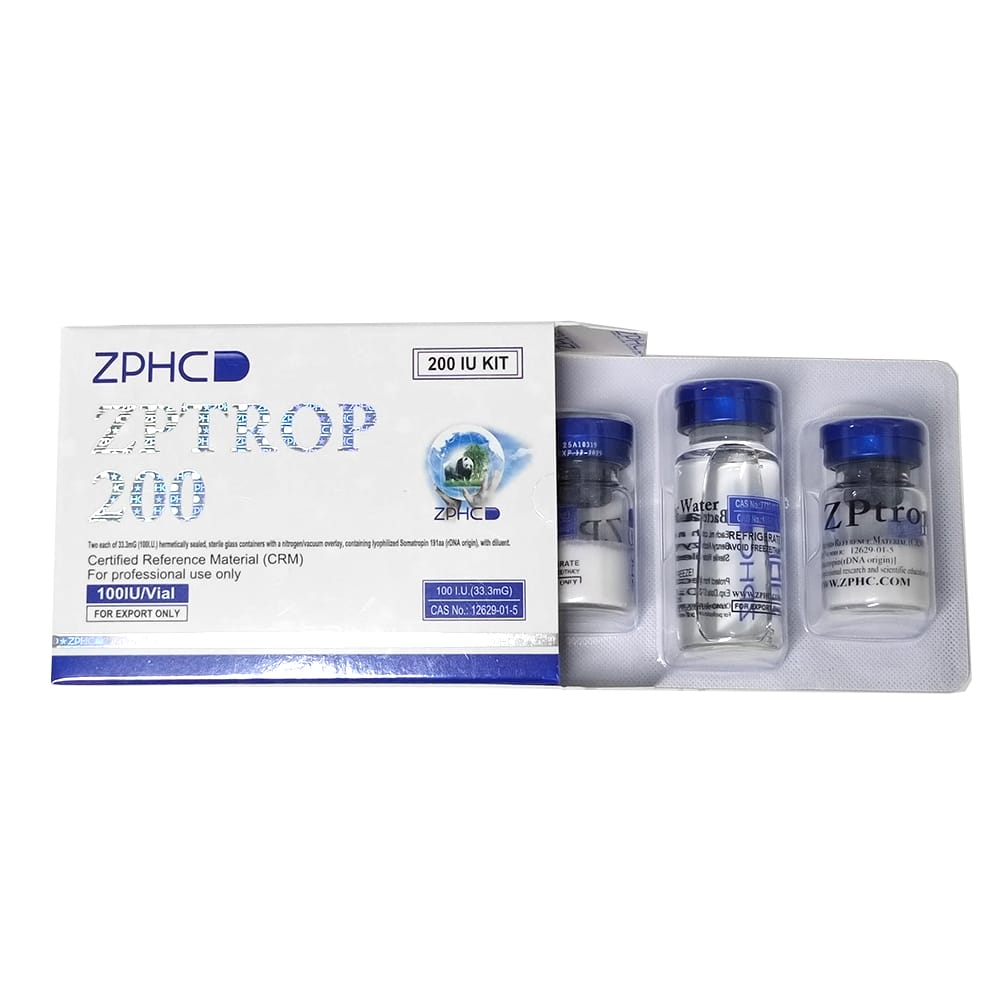 ZPtrop HGH ZPHC — 200 IU (2 vials × 100 IU)